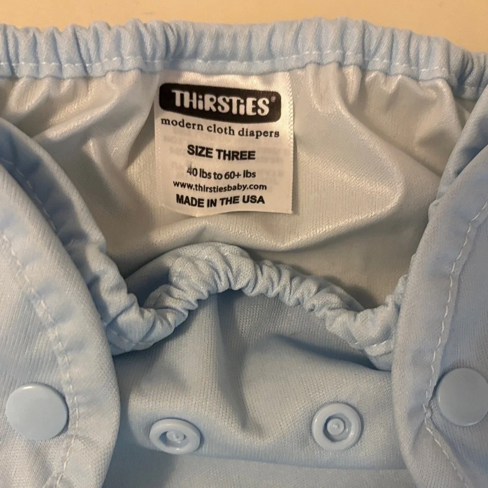 Thirsties diaper wrap covers - Size 1 & 3